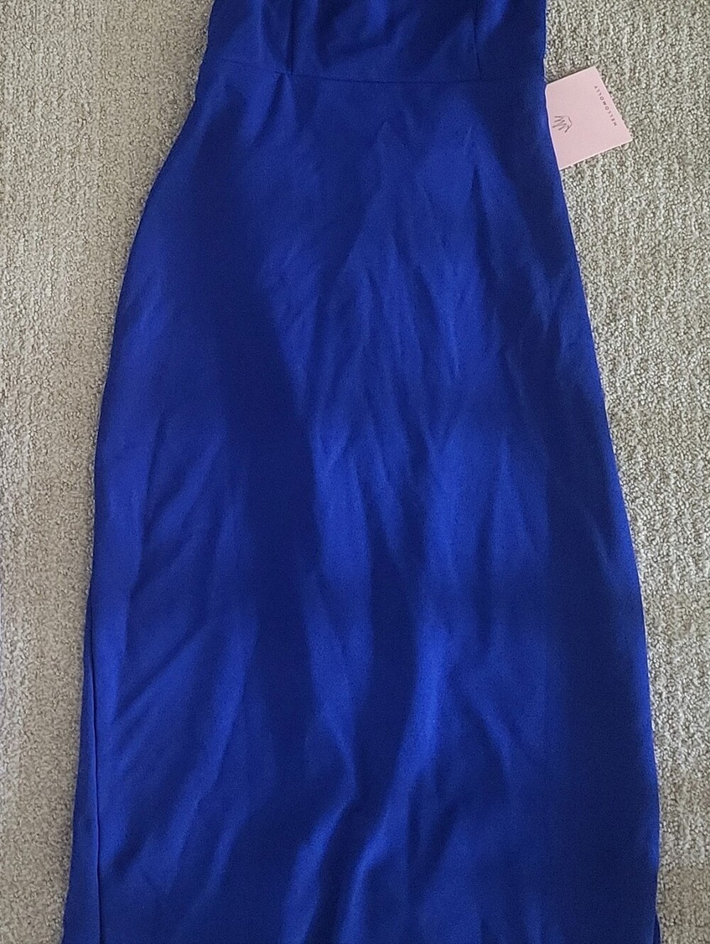 NWT ๐ Hello Molly Cant Afford Me Midi Dress Cobalt *archived style* READ - Picture 5 of 9